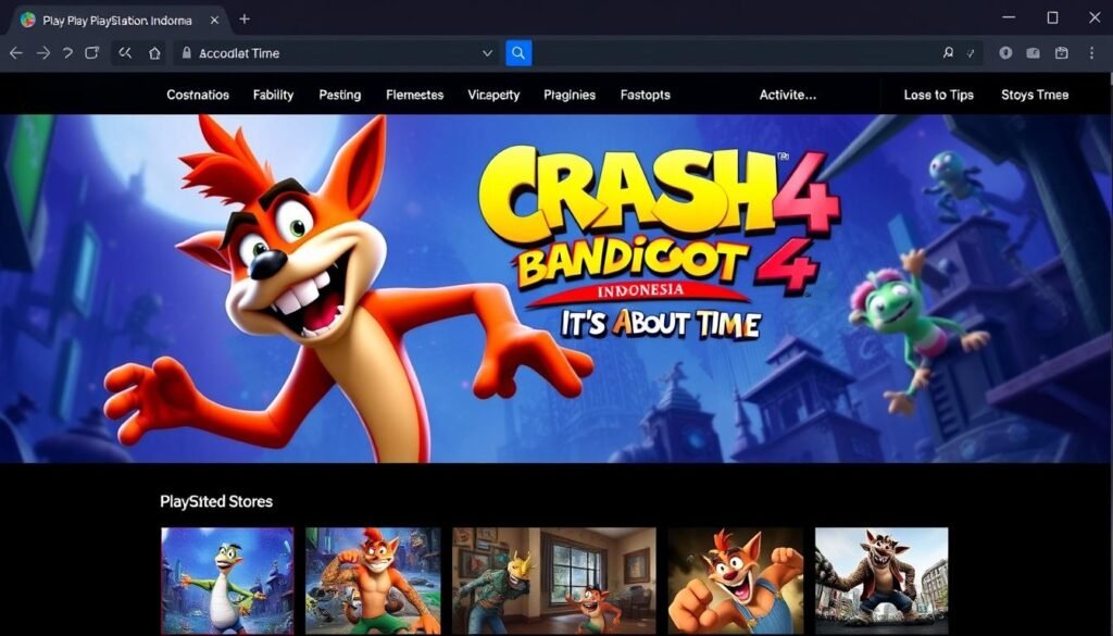 Gambar Crash Bandicoot 4: It's About Time di PlayStation Store Indonesia