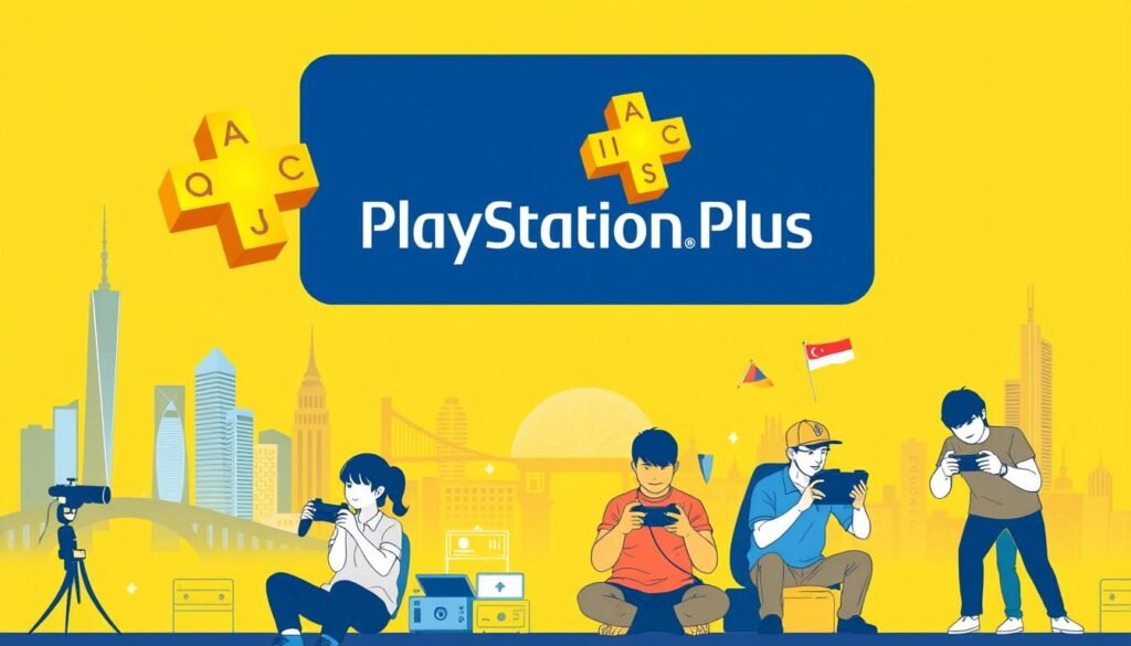 Gambar PlayStation Plus Singapore