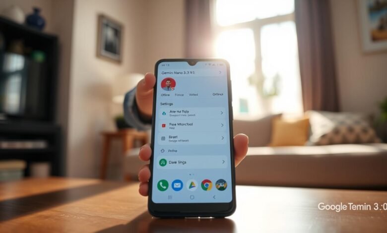 Google Gemini Nano 3.0 offline