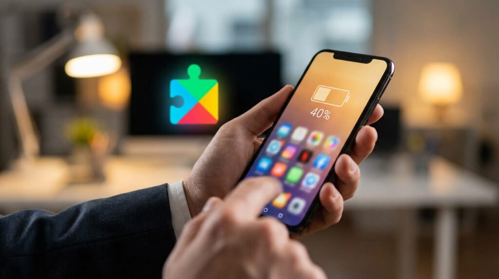 Google Play Services Makan Baterai 40%