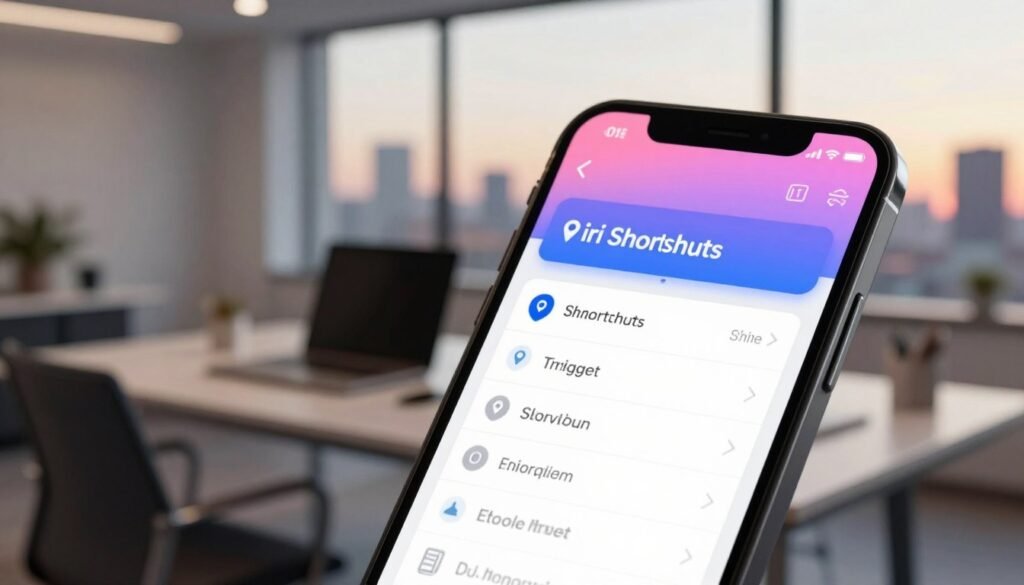 Siri Shortcuts Location