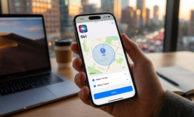Siri Shortcuts Location