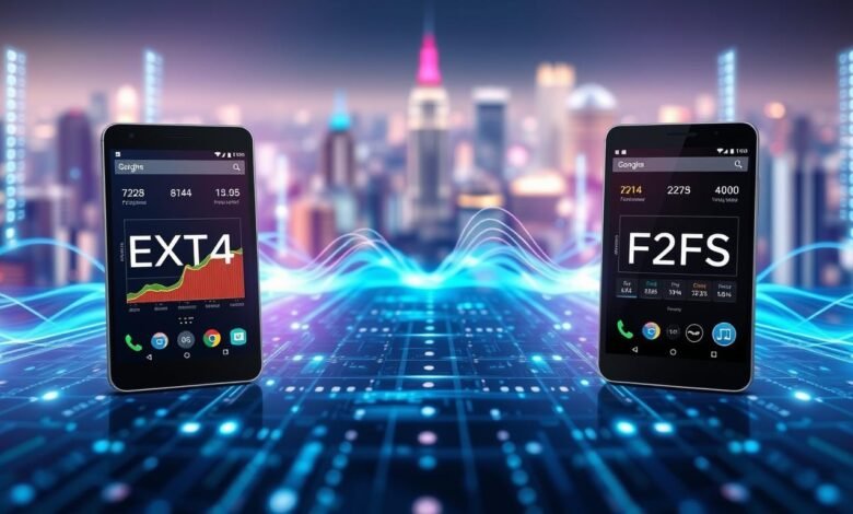 ext4 vs f2fs filesystem android