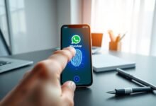 whatsapp passkey sidik jari